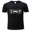 Summer Mens Eat Sleep Ski Tshirt Skiing Downhill -Country Xc T-Shirt Men Unisex T-shirt Teenagers Cool Tops Euro Size
