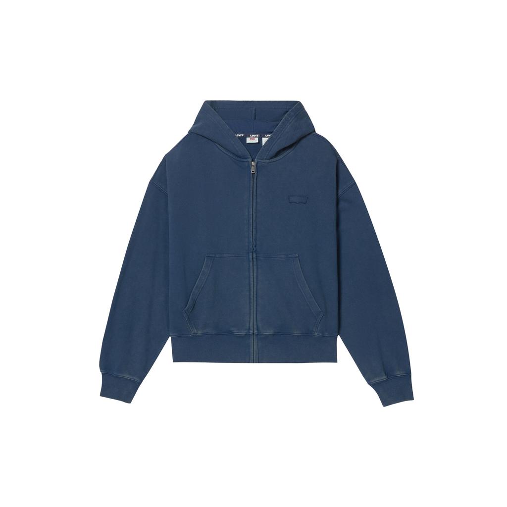 Levi's Men's Relaxed Fit Zip Up Hoodie Navy 006P6-0000