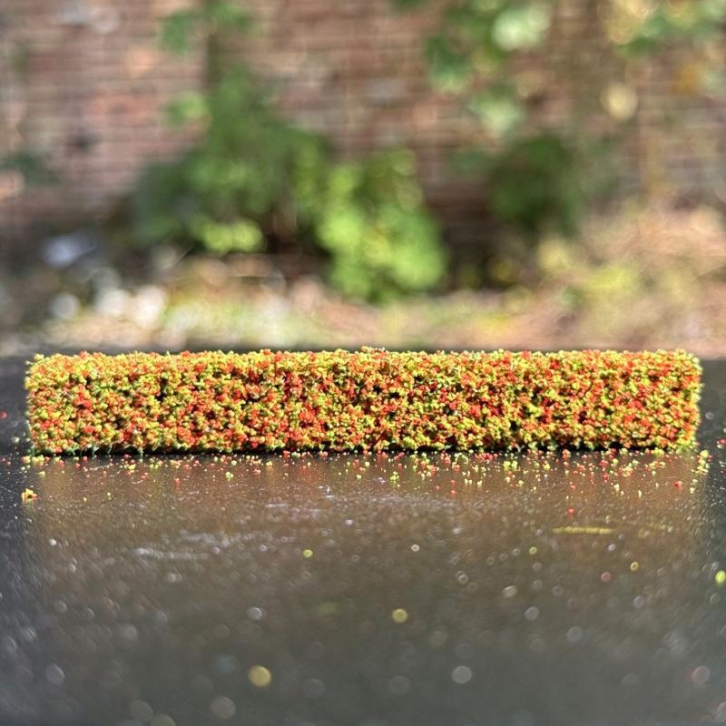 8Pcs/Pack Simulation Shrub Strips Model Hedge Bush Miniature Landscape For Ho Scale Train Diorama Wargame Sand Table