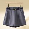2025 New Spring Women's High Waist Slimming A-line Bootcut Shorts