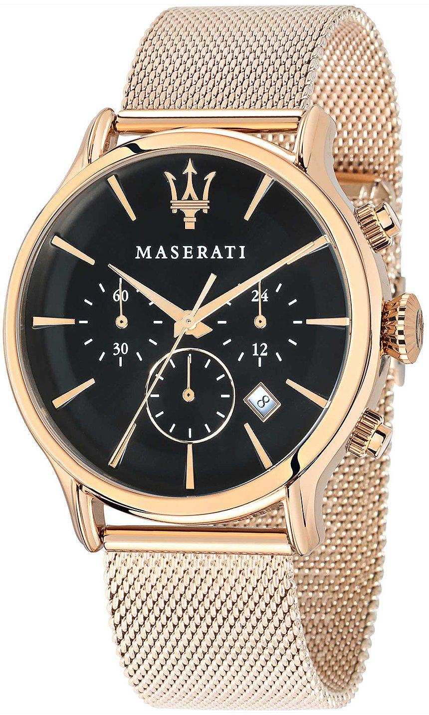 

Maserati epoca R8873618005 quartz watch (Maserati) Men s [item] рожевий