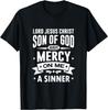 Jesus Prayer - Orthodox & Catholic Christian Religious Blue T-Shirt