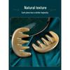 Ox Horn Gua Sha Scalp Massage Comb - Five-Tooth, Wide-Tooth for Men & Women