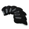 10Pcs Golf Head Headcovers with Window Display, Neoprene Golf Iron Head Covers