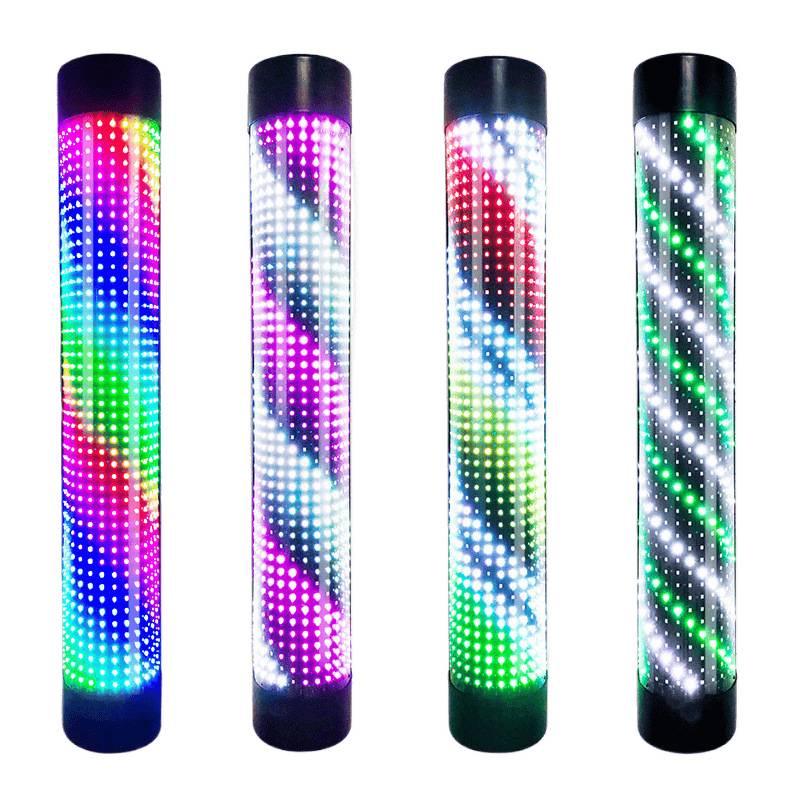 Wall-Mounted Waterproof LED Rotating Barber Shop Light Box