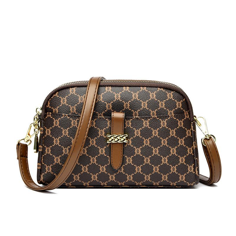 Fashionable and Retro Middle-aged Mother Bag A Small Crossbody Bag for Women