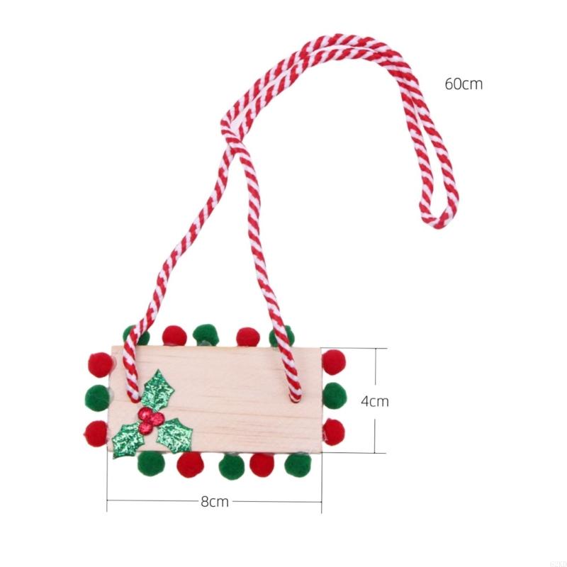 62KD Playful Christmas Decor Fun Dollhouse Miniature Swing for Party Atmospheres