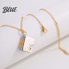 Symbolic Book Jewelry Daughter Necklace My Incredible Girl Pendant Stainless
