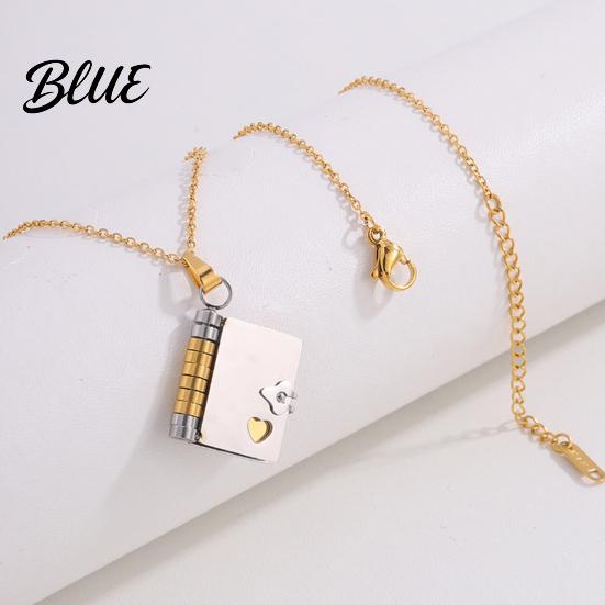 Symbolic Book Jewelry Daughter Necklace My Incredible Girl Pendant Stainless