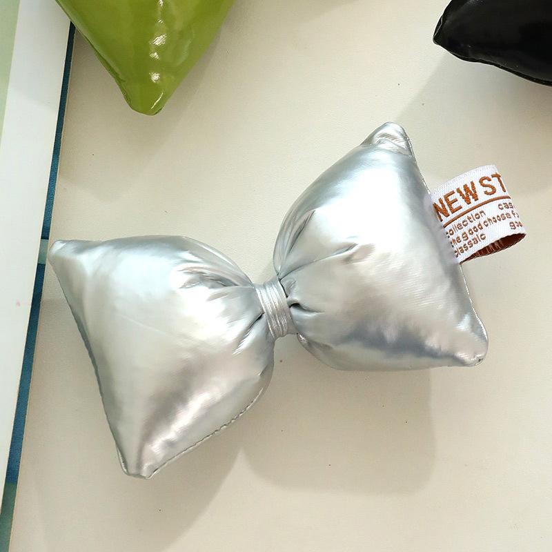 Sweet Cute Colorful Bow Accessories  Elegant Big Bow Charms Minimalist All-Match Vintage Bow Diy Decorations Gifts