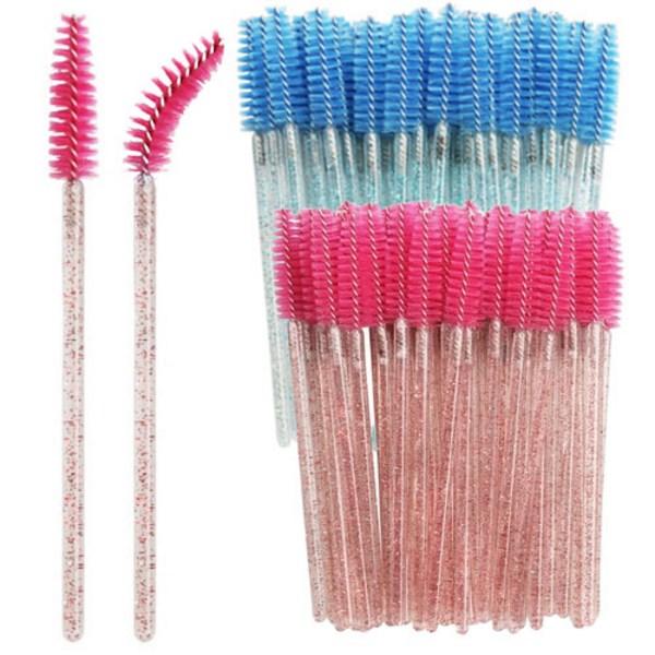 

Titan disposable eyelash mascara brush screw eyebrow grooming brush, 100 pieces, random delivery, the most popular beauty accessory in Korea