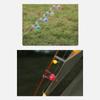 1pcs Rubber Tent Light GuardRope Hung Light Outdoor Camping Hiking Warning Light IPX4 Waterproof