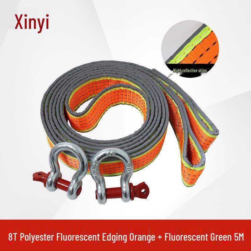 Heavy-Duty Off-Road Emergency Tow Strap