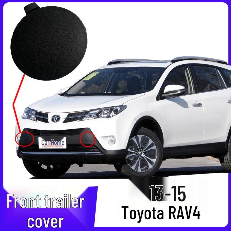 Adatto per Toyota RAV4 2013-2019: Copertura Piastra Gancio Traino Paraurti Anteriore