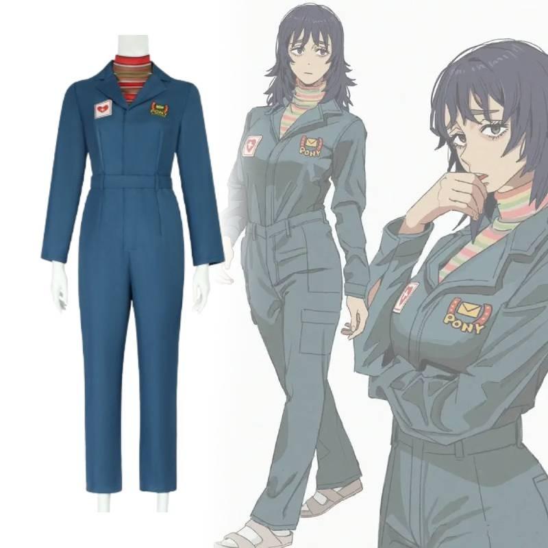 Mouthwashing Female Cosplay Uniform With Recycled Fiber Material For Game And Film Themed Events