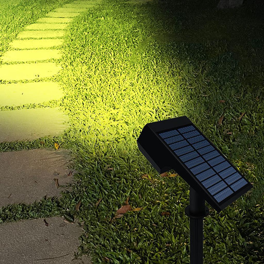 Solar Lawn Spotlight Outdoor Patio Landscape Lawn Street Light Garden Villa Lighting Wall Lights