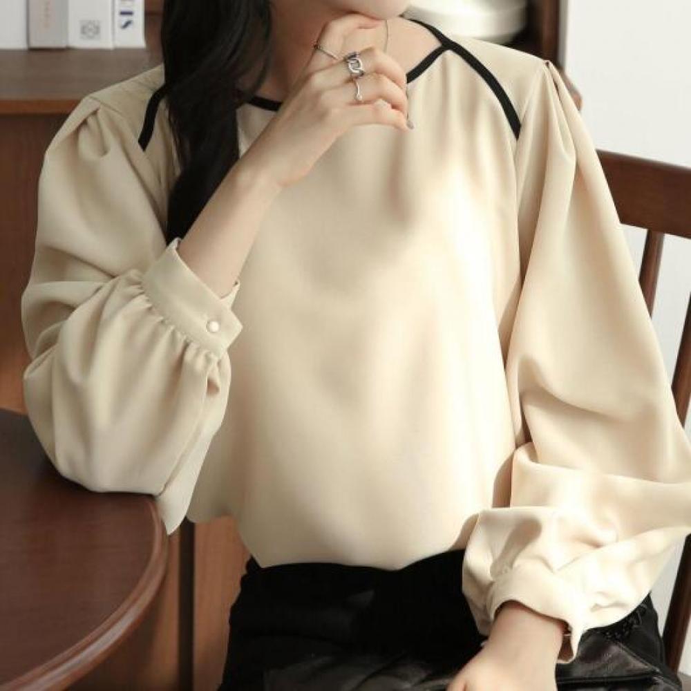 New ArrivalS Open Run Women S Long Sleeve Pleated blouSe For Fall