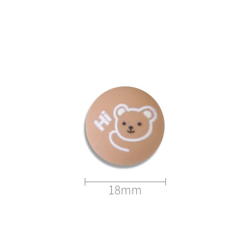 Cute Children'S Cartoon Buttons Men'S And Women'S Clothes Coat Coat Sweater Cardigan Decorative High-End Buttons Versatile Buttons