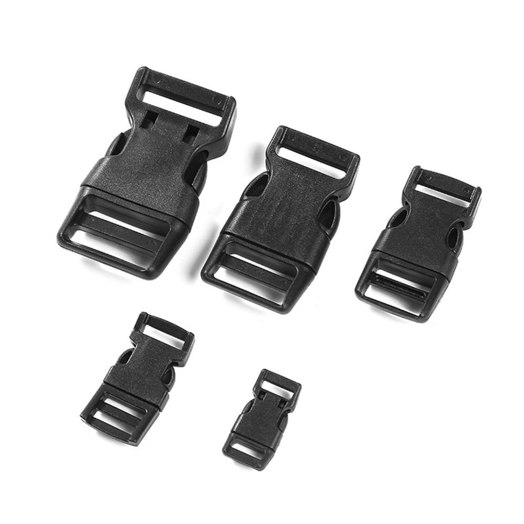 Side Release Buckles Adjustable Plastic Buckle Clips Convenient Plastic Belt Buckle Secure Fastening