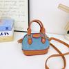 Simple and fashionable children's shoulder bag 2025 new trendy snack bag with accessory bag kindergarten street bag
