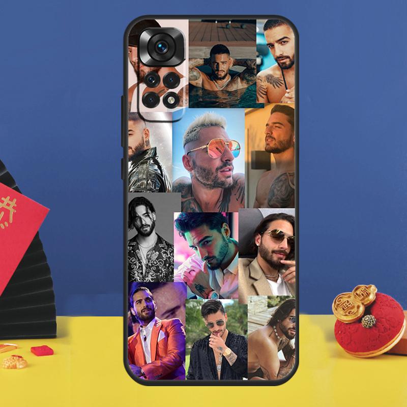

Singer Maluma Phone Case For Xiaomi Redmi Note 14 Pro 13 11 9 10 12 15 Pro Plus 10C 12C 13C 14C 15C Cover Redmi Note 9