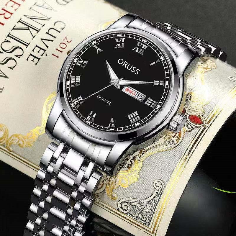Tijd Waterdicht Herenhorloge Mannnelijke Student Mode Trend Automatisch Uurwerk Horloge Horloge Man