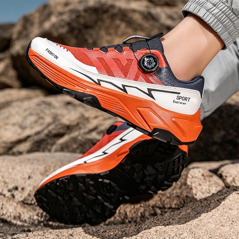 Men'S Casual Sneakers Four Seasons Thick Sole Non-Slip Breathable Light Outdoor Racing Running Shoes Soft Sole Speed Sports Shoe