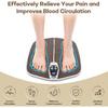 Foot Massager Mat for Neuropathy,EMS Foot Massager for Circulation and Pain Relief, Foldable Feet and Calves Massage Machine with 8 Modes and 32