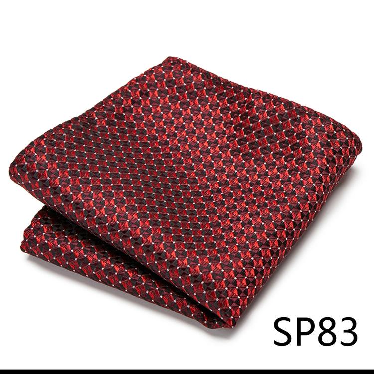 Guangzhou 1200-Pin High-Density Men'S Elegant Retro Business Suit Jacquard Pocket Towel Square Towel