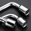 Car Spare Tire Lug Wrench,Slotted End Socket Repair Tool,Tire Replacement Tool (Silvery),L shaped socket wrench car wheel
