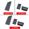 For Honda CR-V CRV 2017-     2024 Aluminum Car Foot Pedal Accelerator Brake Pedals Cover Pad Accessories