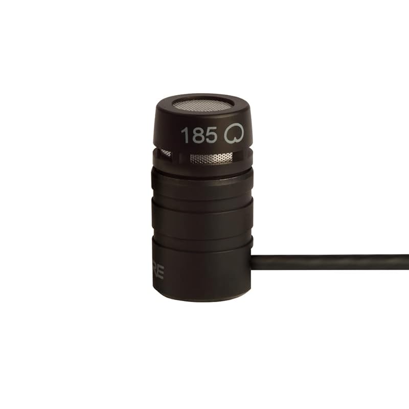 

SHURE Omnidirectional condenser lavalier wireless microphone WL185X []