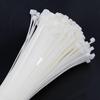 Hesdick White Nylon Self-Locking Cable Ties