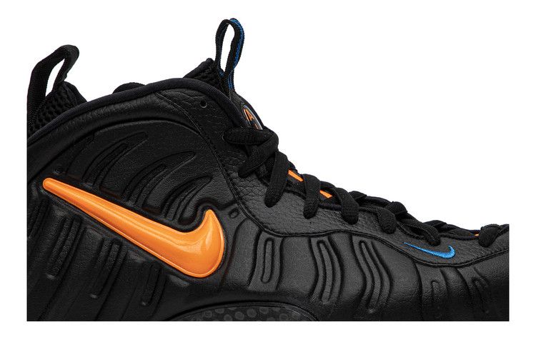 Men's Sneakers Nike Air Foamposite Pro Knicks Black/Total Orange-Battle Blue