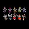 10pcs Handmade Angel Charms Pendants for DIY Jewelry Making Crafts