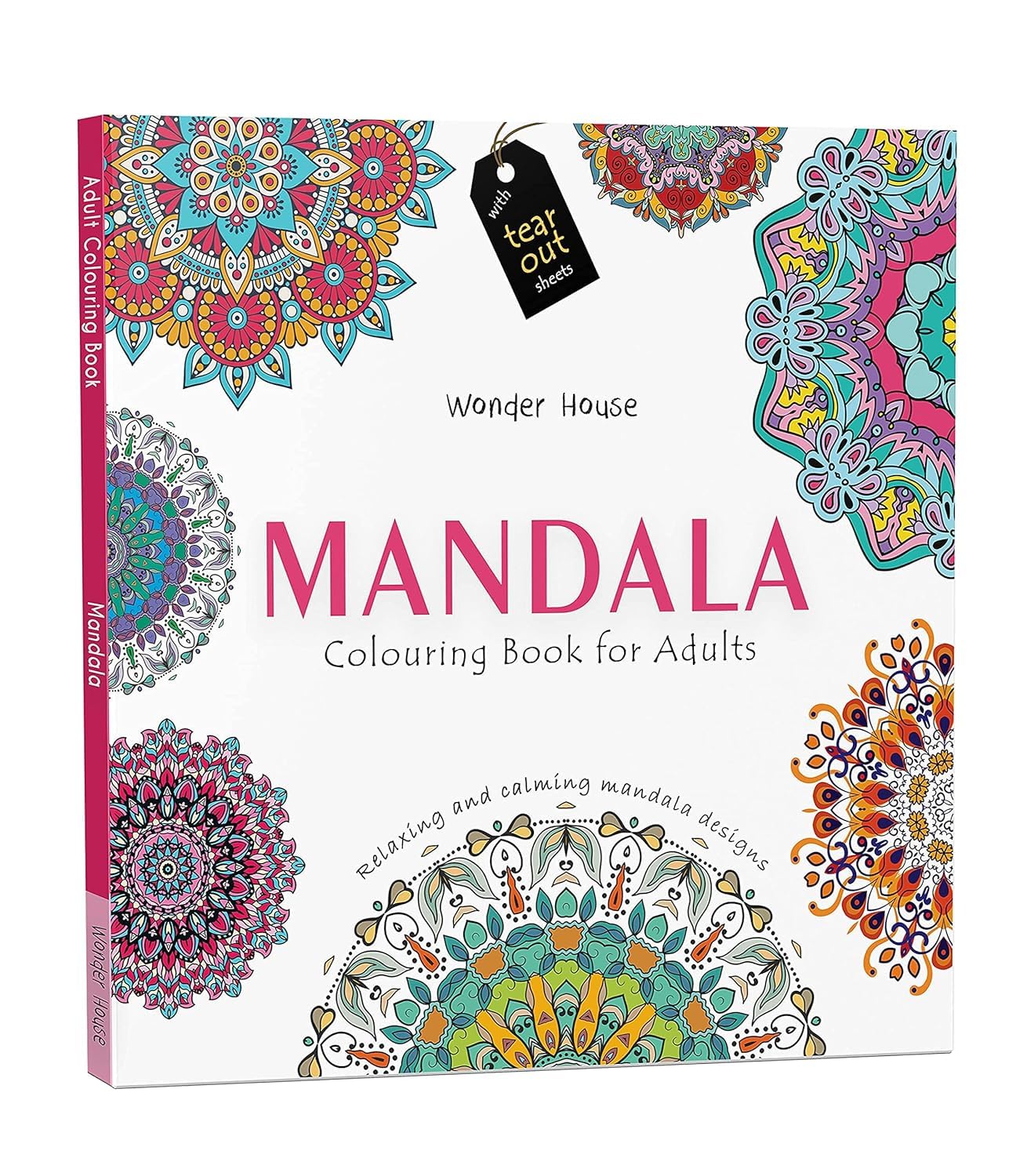 

Mandala: Colouring books for Adults with tear out sheets