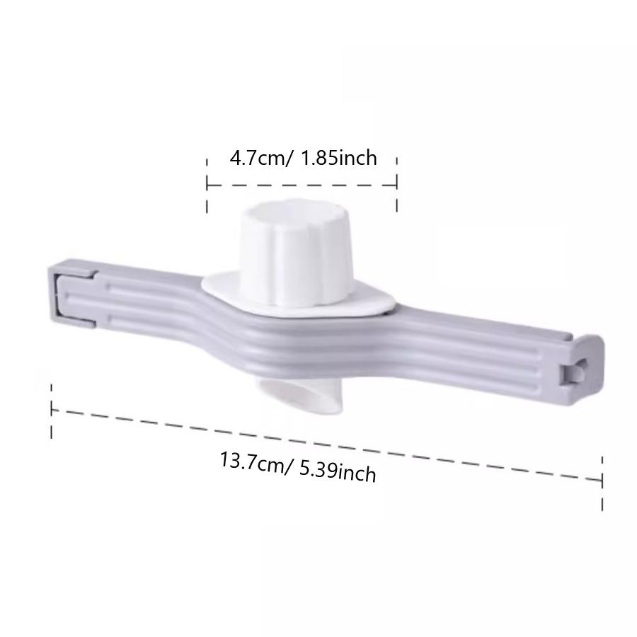 1/3/5Pcs Sealing Clip with Pour Spout for Food Storage, Moisture-Proof Sealing Clamps for Cereal, Powder, Seasoning Snacks Kitchen Gadget