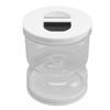 Dry Wet Separation Pickle Jar Leakproof Food Storage Jar Airtight Wet Dry Food Dispenser Kitchen Supplies