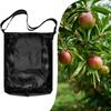 Mushroom Foraging Bag Mesh Picking Pouch with Adjustable Strap Portable Foldable Pouch for Collection Hunting Storage Garden