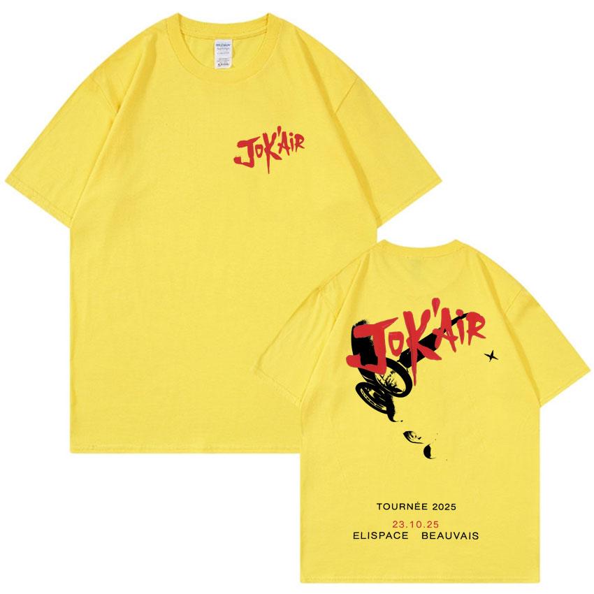 Rapper Jokair Melvin De Paris Graphic Harajuku Tshirt Mens Women Aesthetic Hip Hop Music Short Sleeve Tshirts Casual T Shirts