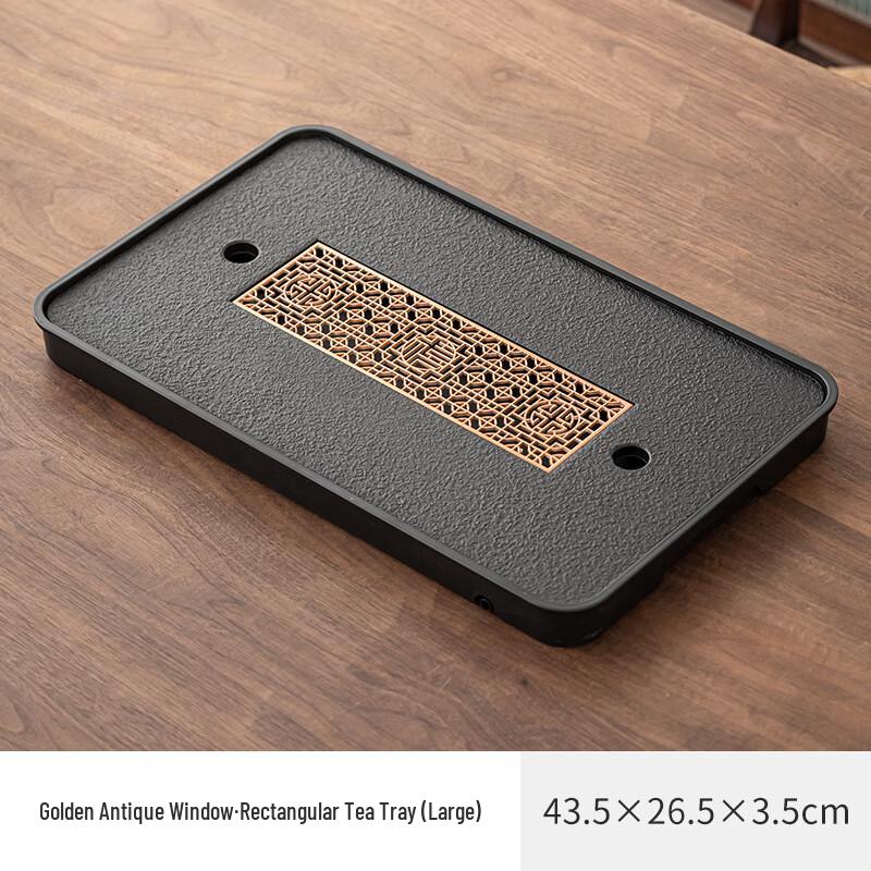 

Поднос для чая Moss Life большой прямоугольный из керамогранита