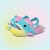 Fashion Shevalues Summer Shark Sandals For Children Lovely Cartton Kids Slippers Soft Sole Non-slip Beach Slides Fashion Shark Slippers