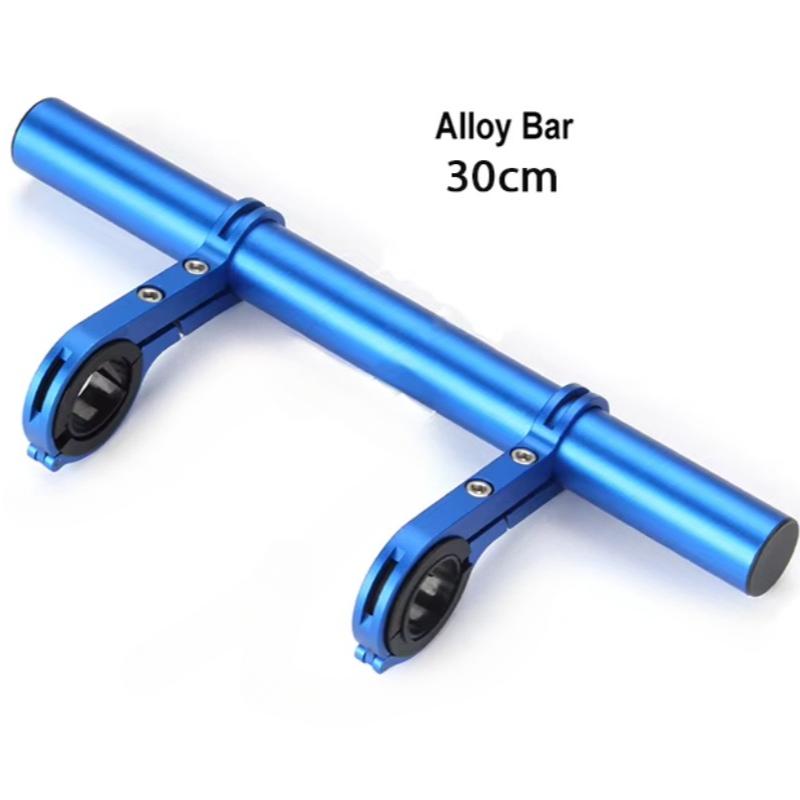 Bike Handlebar Extender 10/20/30cm | Aluminum Alloy Bicycle Stem Riser | Multi-Function Extension Mount for Gopro, Phone & Light | Cycling Accessories