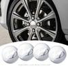 4PCS Auto Hubcap Decals Car Wheel Center Hub Caps Covers Stickers Accessories For Hyundai i30 Tucson i20 Creta HB20 Elantra Kona Y7