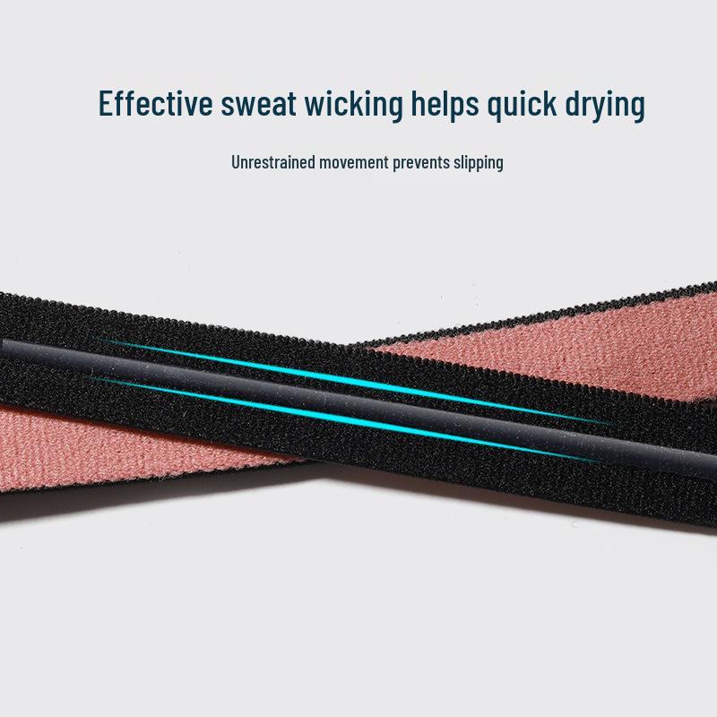 Unisex Sweat-Wicking Sport Headband for Yoga, Basketball, Fitness, Running & Football