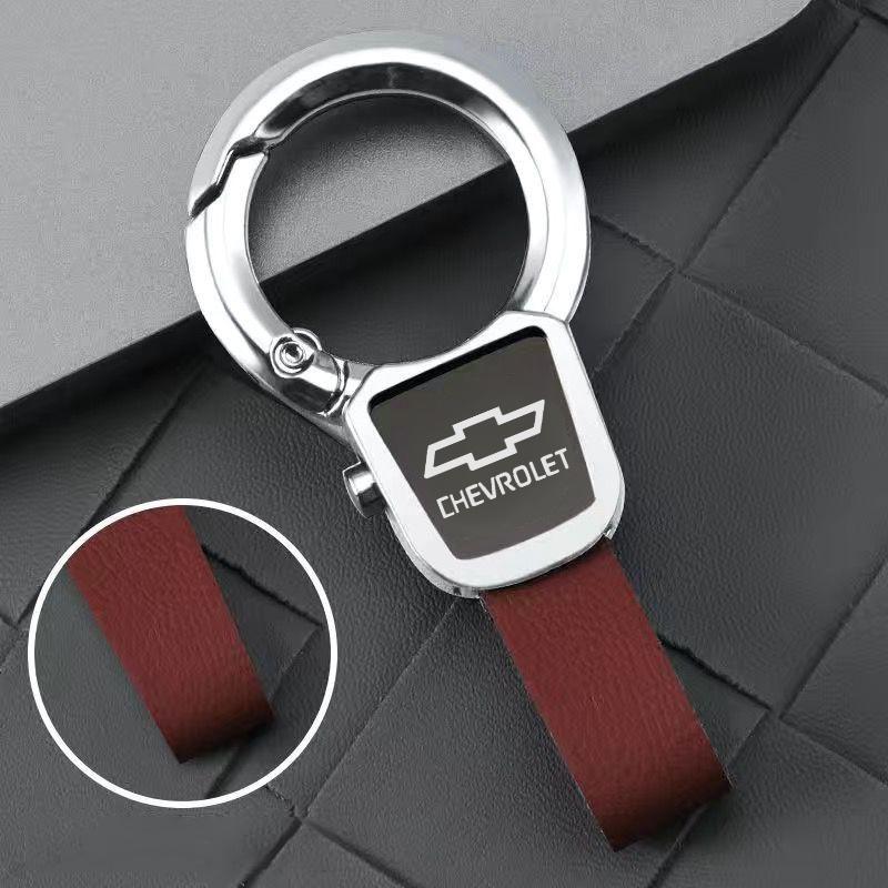 

Metal Keyring for Chevrolet Aveo Malibu Spark Lova Orlando Cruze Captiva Optra Trax Car Key Chains Rings Pendant Gift Accessorry