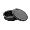 1pair Rear Lens Cap + Camera Body Cap for Canon Nikon Sony for Pentax Micro M4/3 Panasonic M42 FD LR NX Mount Camera Mount
