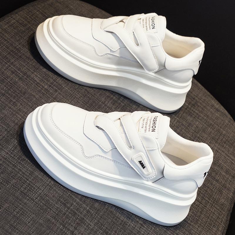 Internet celebrity suction film bottom little white shoes women's thick bottom year new spring and autumn sports casual board shoes versatile ins tide