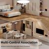 BSEED 1/2/3Gang Zigbee Wall Touch Switches Plus EU Sockets Double Triple Light Switches Tuya Smart Life App Neutral Required