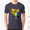 Parrot Drinking Tequila T Shirt Big Size 100 Cotton Jimmy Buffett Beach Parrothead Margaritaville Buffett Parrot Surfing